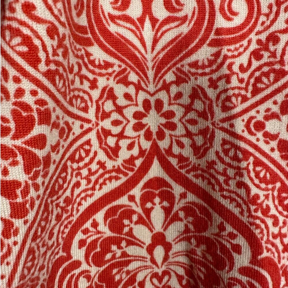 Ann Taylor Printed Button Down Round Neck Cardiga… - image 4